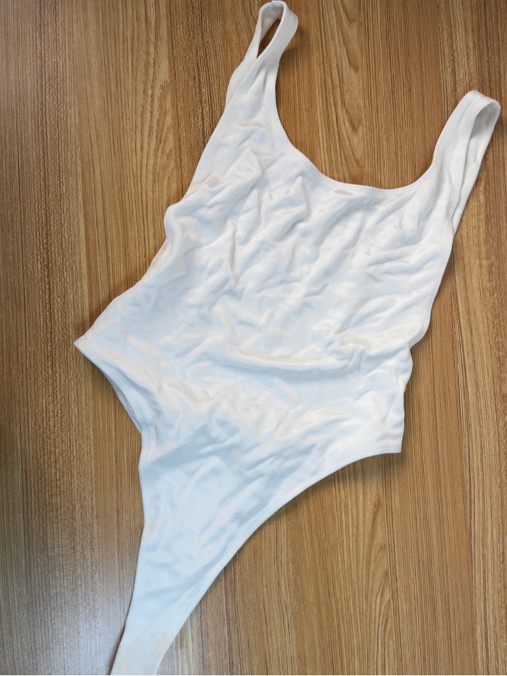 Forever 21 Cream Ribbed Bralette